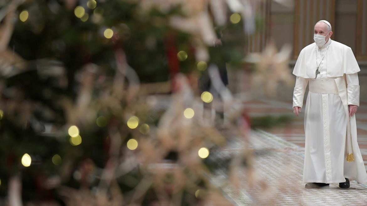 Papa Francisco en la celebración de la Navidad 2020, REUTERS