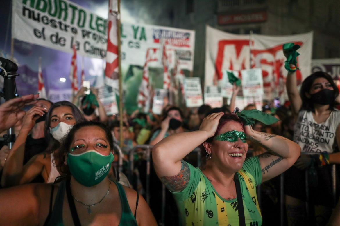 Aborto Legal ya es Ley en Argentina, un día histórico, en fotos, REUTERS