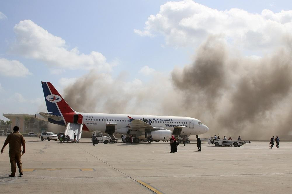 Atentado en Yemen, ataque con explosivos en aeropuerto, Foto Reuters
