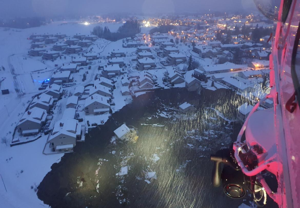Alud en Noruega, REUTERS