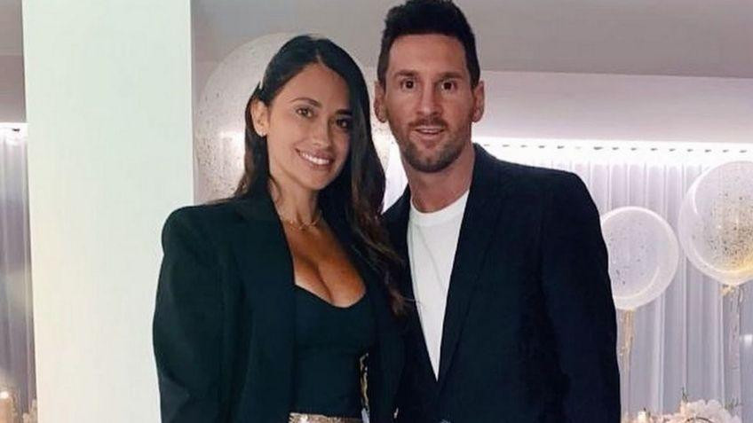Messi y Antonella posteo en redes por año nuevo. Instagram
