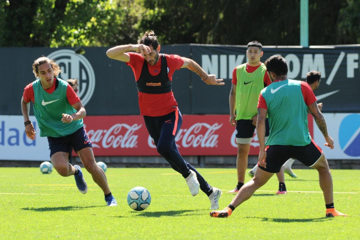 entrenamiento de San Lorenzo NA