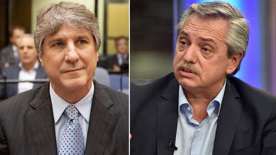 Alberto Fernández y Amado Boudou