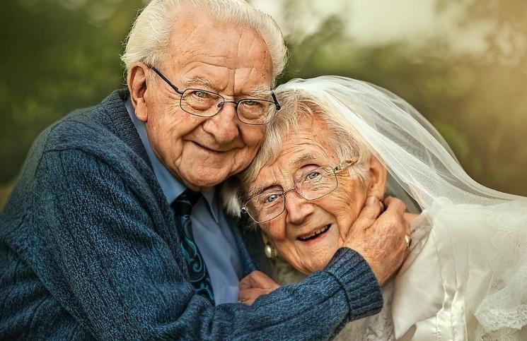 Abuelos con 68 años de casados