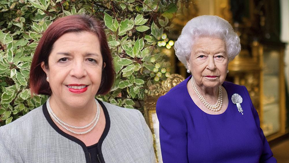 Marta Cohen y la Reina de Inglaterra, Reuters