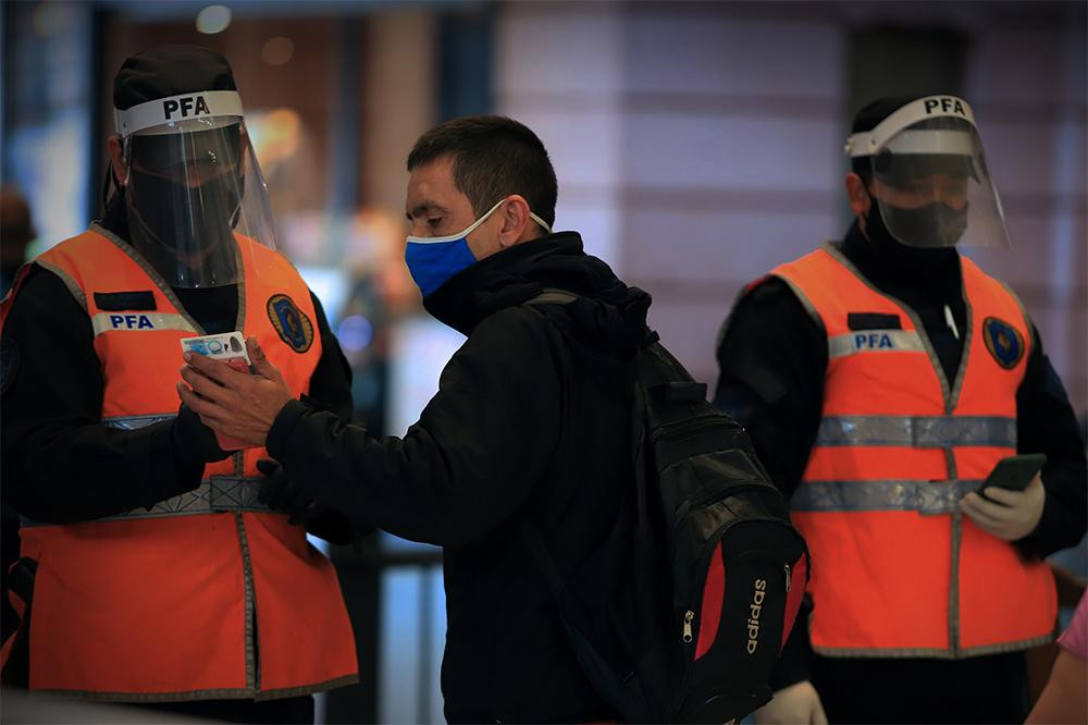 Coronavirus, Argentina, pandemia, controles de circulación, foto NA