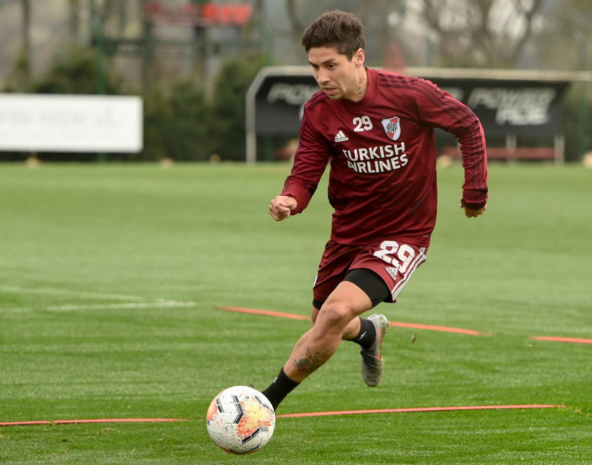 Gonzalo Montiel, jugador de River. NA