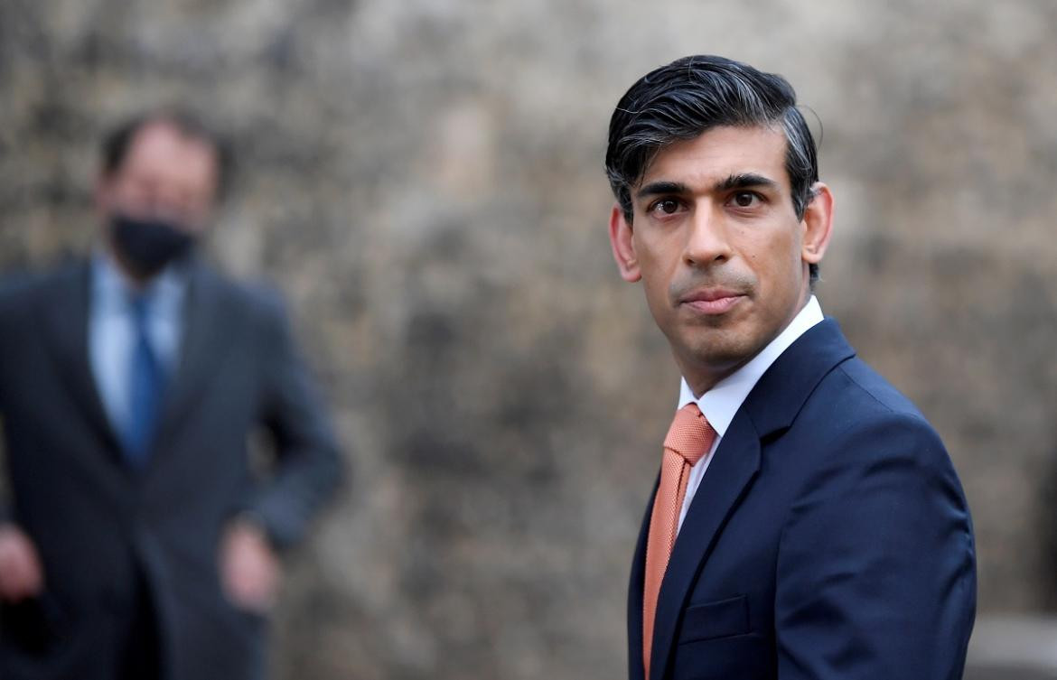 Rishi Sunak, Ministro de finanzas británico, Reuters.