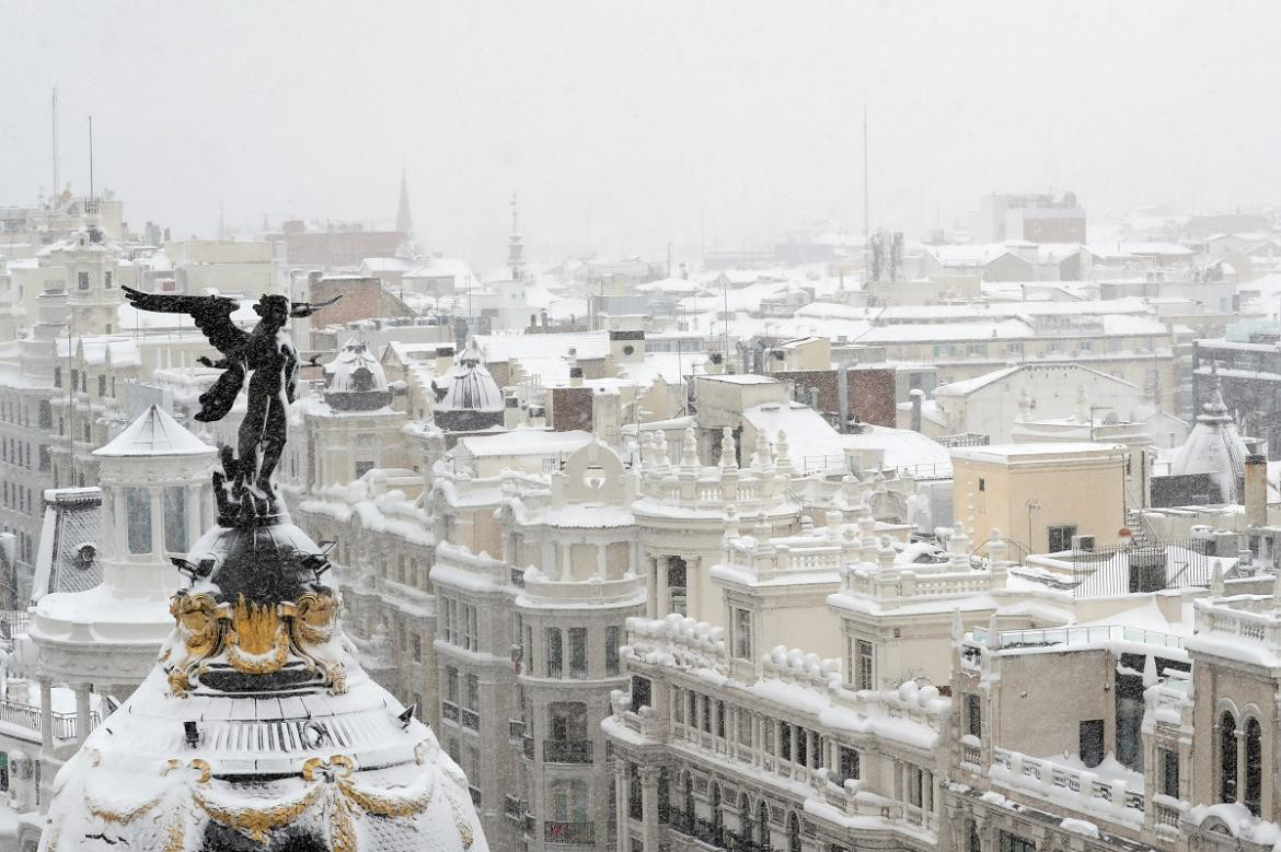 Reuters, Madrid, Nieve, España, Internacionales (Mundo)