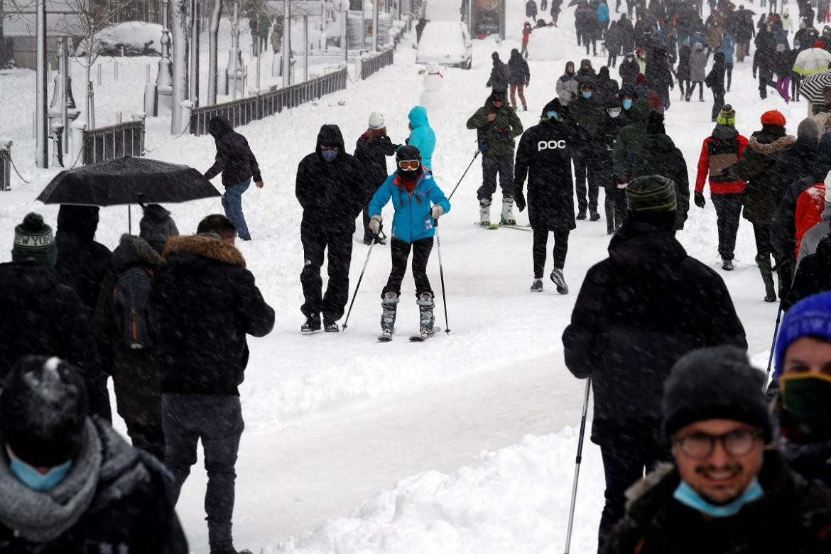 Reuters, Madrid, Nieve, España, Internacionales (Mundo)