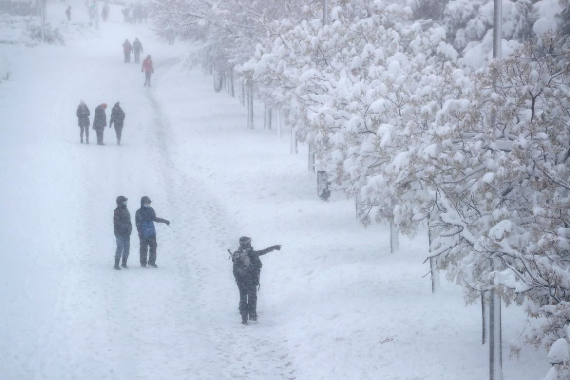 Reuters, Madrid, Nieve, España, Internacionales (Mundo)