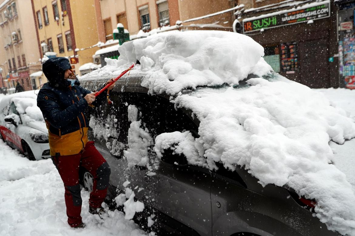 Reuters, Madrid, Nieve, España, Internacionales (Mundo)