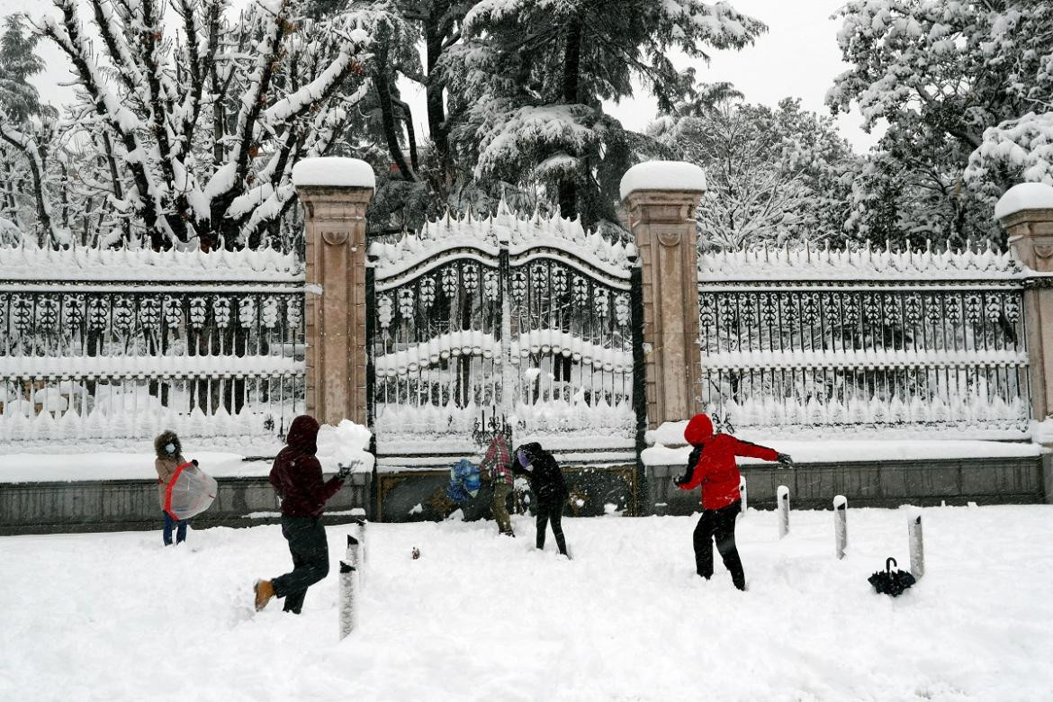 Reuters, Madrid, Nieve, España, Internacionales (Mundo)