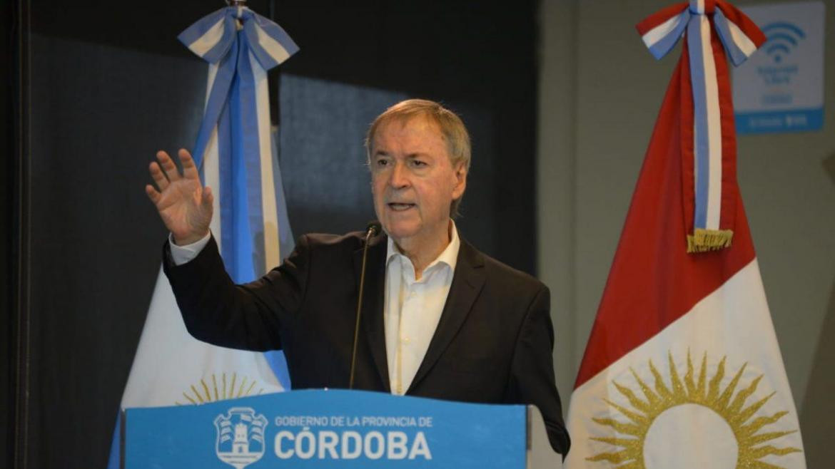 Juan Schiaretti, gobernador de Córdoba