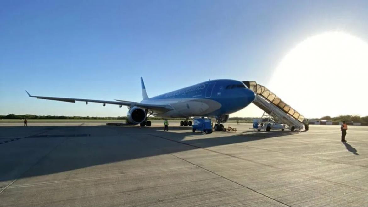 Airbus A330-200 partió a Moscú el vuelo de Aerolíneas Argentinas que traerá segunda tanda de 300 mil vacunas Sputnik V