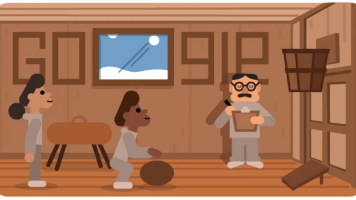 Google homenajea a James Naismith, el profesor que inventó el baloncesto