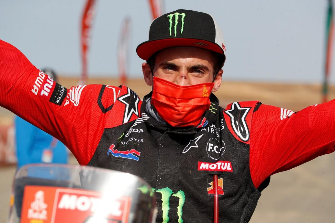 Kevin Benavides campeón Dakar 2021, Reuters.