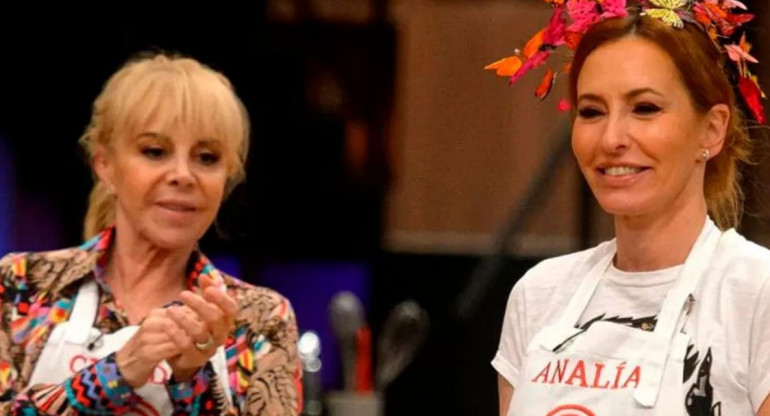 Claudia Villafañe y Analía Franchín competirán en la gran final de MasterChef Celebrity