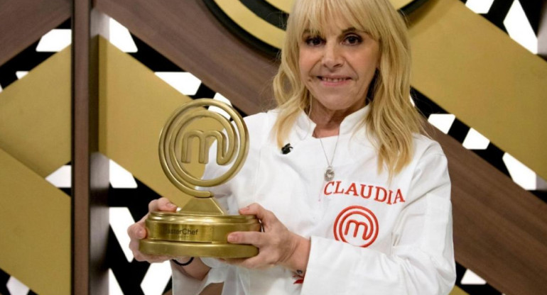 Claudia Villafañe la Gran Ganadora de Masterchef Celebrity Argentina	