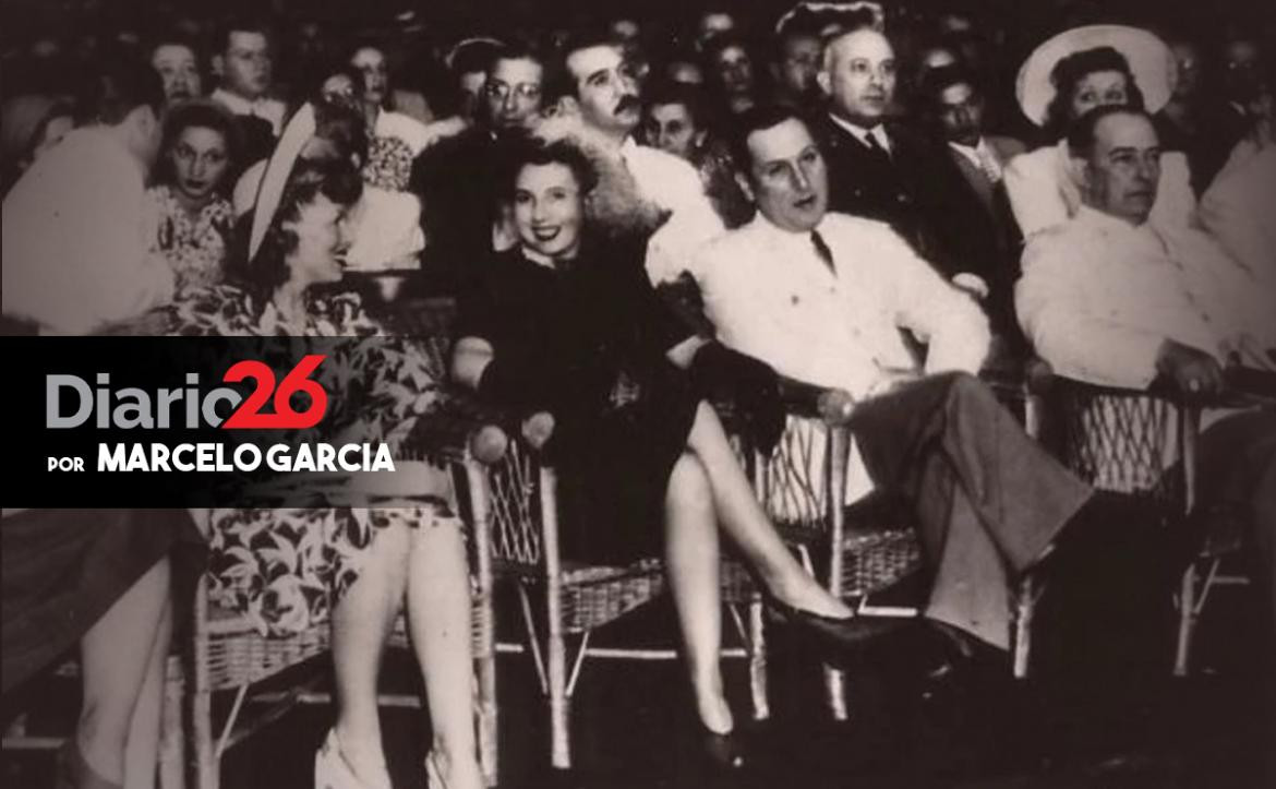 Juan Domingo Perón, Eva Duarte, Evita, encuentro, peronismo, Diario 26, Marcelo García	