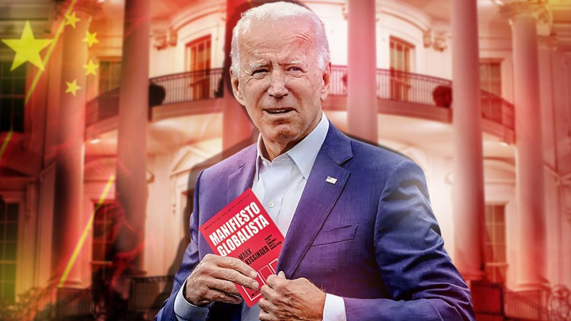 Joe Biden para nota de Ezequiel Kesel