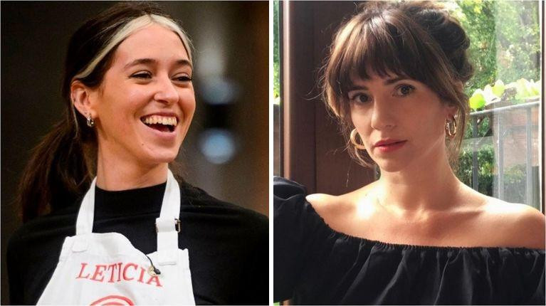 Leticia Siciliani en MasterChef Celebrity y Griselda Siciliani