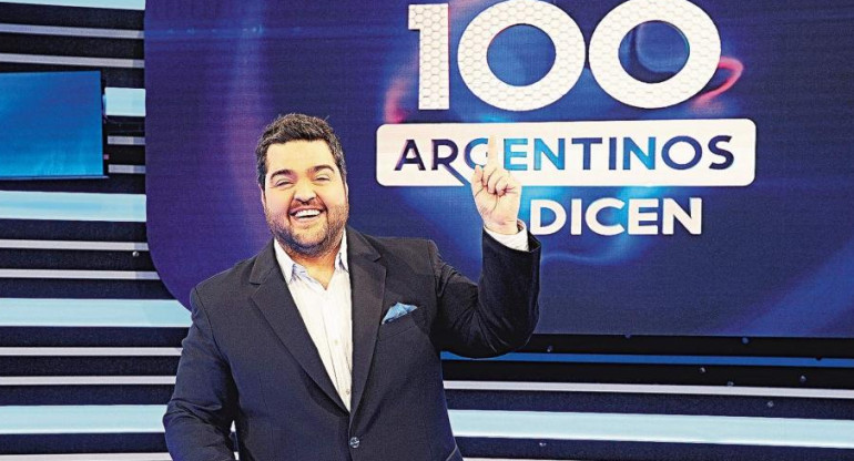 Darío Barassi, Cien argentinos dicen, televisión