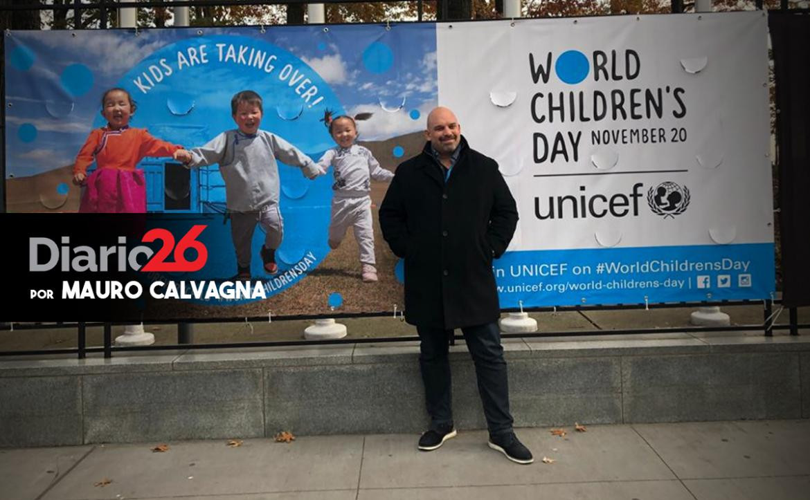 Matías Delfino, Argentino trabajando en ONU Nueva York, Diario 26, Mauro Calvagna