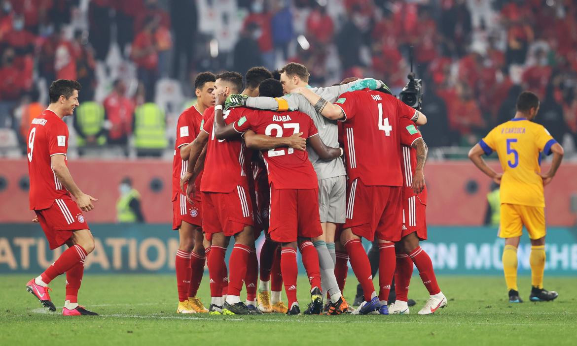 Festejo del Bayern Munich en la final del Mundial de Clubes, REUTERS