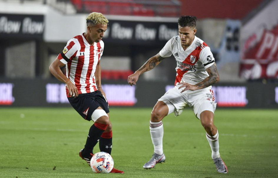 Estudiantes LP vs River, Liga Profesional de fútbol, NA