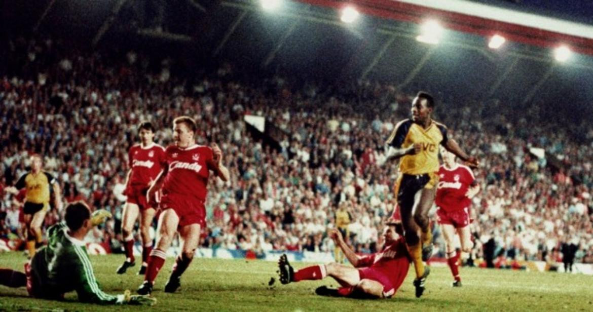 Liverpool vs Arsenal, Campeonato inglés 1989