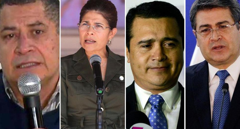 Los 4 hermanos Hernández, Partido Nacional, Honduras