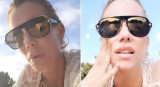 Nicole Neumann, enojada porque el auto de adelante tiró una lata por la ventana, Instagram