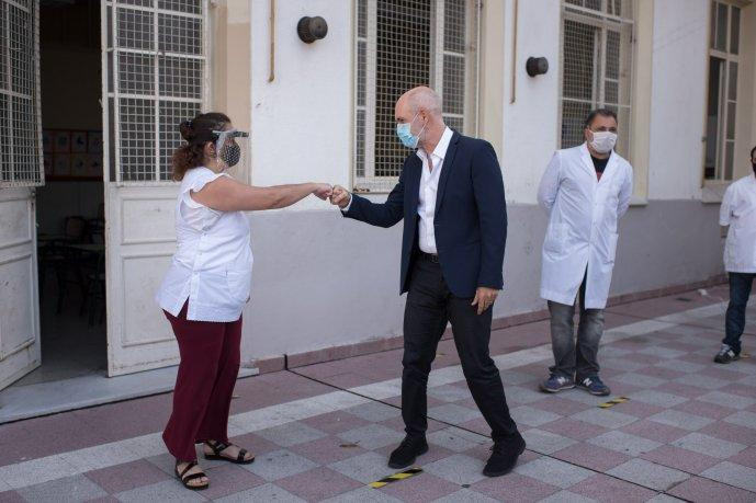 Larreta en el inicio de clases en la Ciudad, Foto GCBA