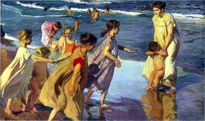 Día Internacional del Síndrome de Asperger, cuadro de Sorolla