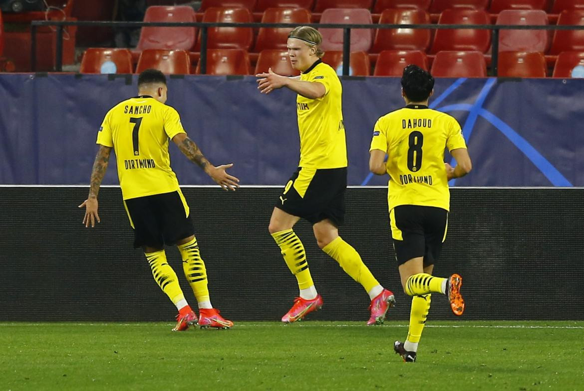 Sevilla vs Dortmund, Champions League, Reuters
