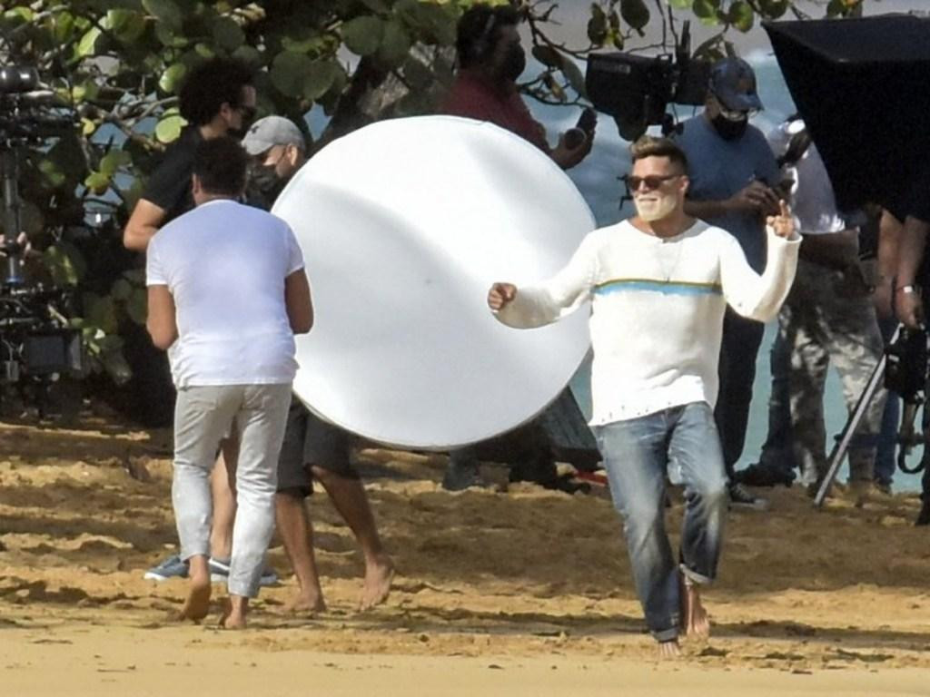 Ricky Martin y Carlos Vives grabaron su nuevo videoclip en Puerto Rico