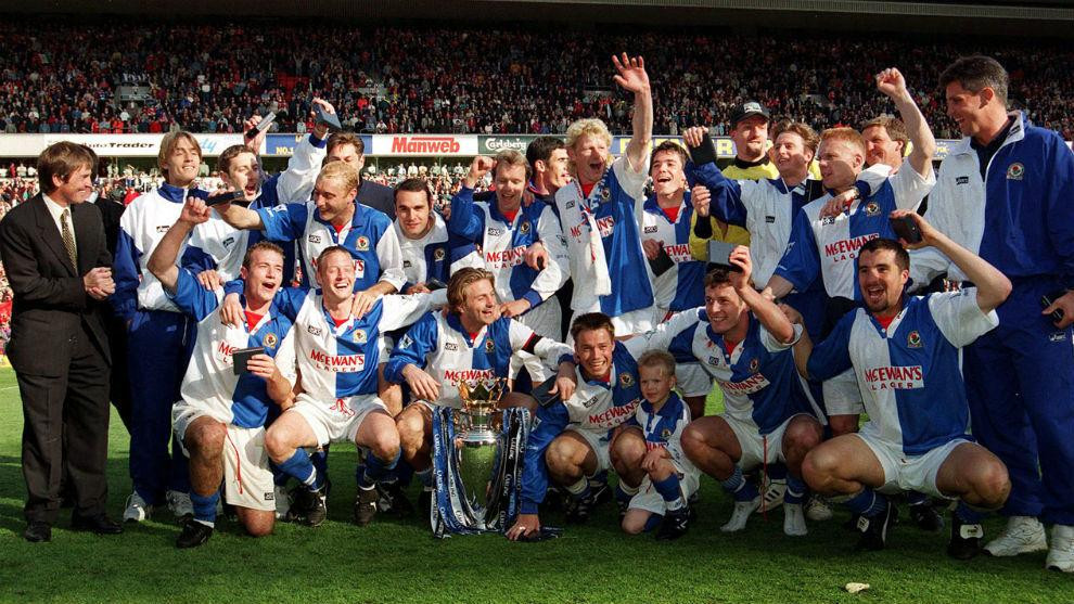 Blackburn campeón de la Premier League en 1995