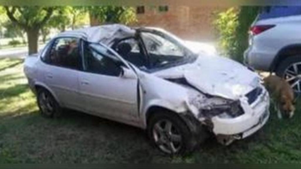 Tragedia en San Luis, choca auto contra caballo, muere una pareja