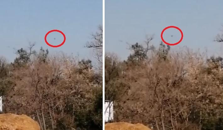 Video videral, OVNI voló a plena luz del día y asustó a los habitantes de un pueblo	