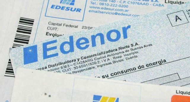 Edenor, Edesur, boletas de cobro, empresas eléctricas, Foto AS Argentina