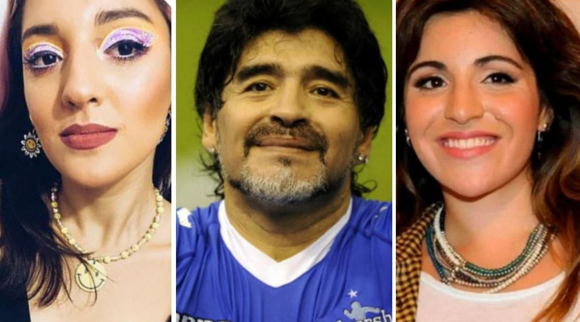 Jana Maradona, Diego Maradona, Gianinna Maradona