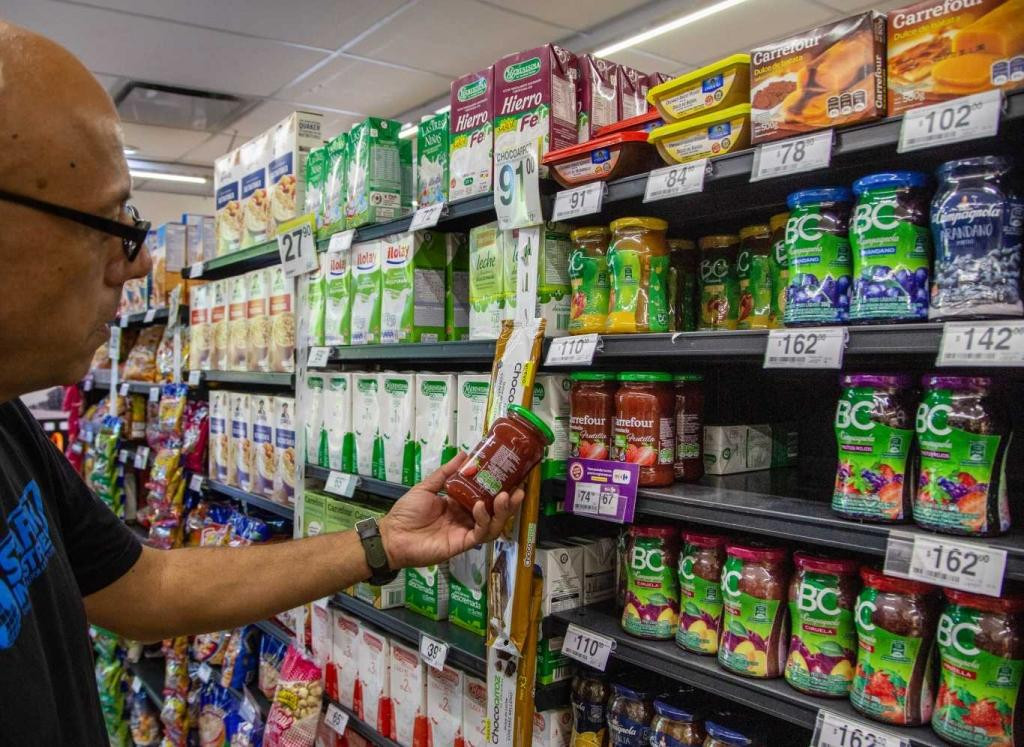 Góndola de supermercado, NA