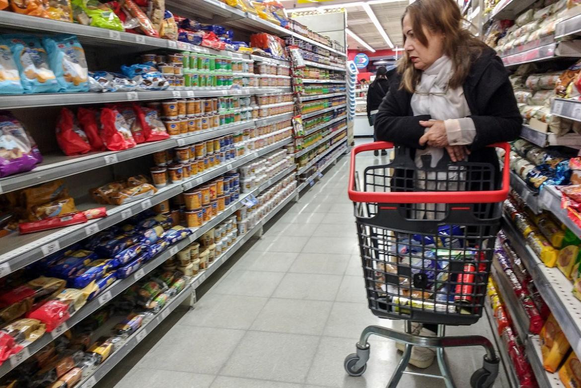 Supermercado, canasta básica de alimentos, consumo, inflación, Foto NA