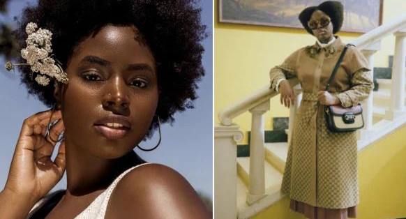 Clara Louise, una limpiadora se convierte en modelo y logra un contrato con Gucci, Foto FOMO Models