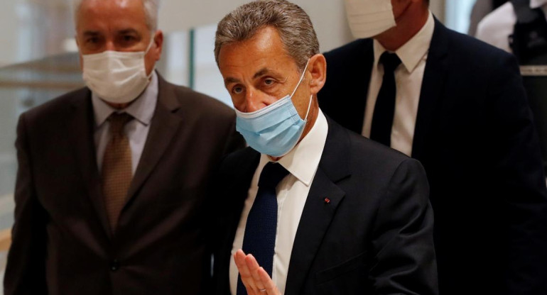Nicolas Sarkozy, expresidente de Francia em juicio, Reuters.