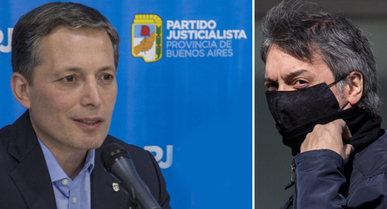 Fernando Gray y Máximo Kirchner, Partido Justicialista, peronismo, Fotos NA	