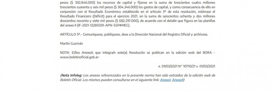 Ministerio de Economía aprueba presupuesto para medios del gobierno, foto 3