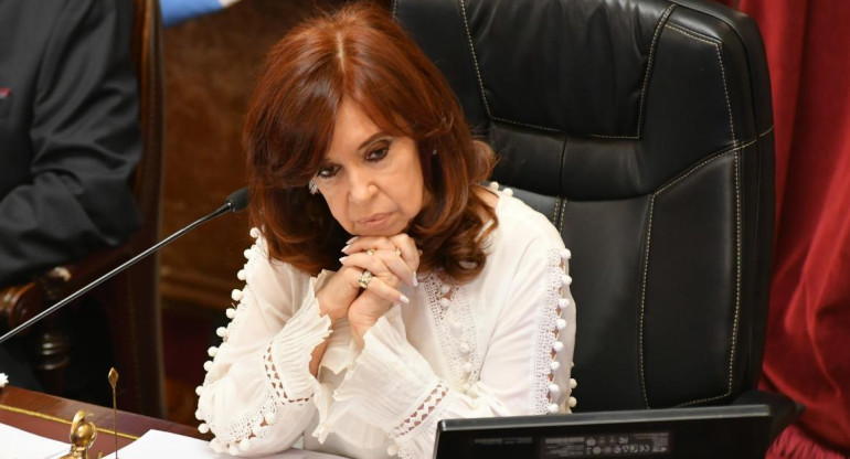 Cristina Kirchner, vicepresidenta, Agencia NA