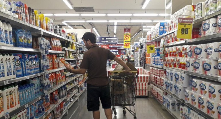 Inflación, supermercado, consumo, NA